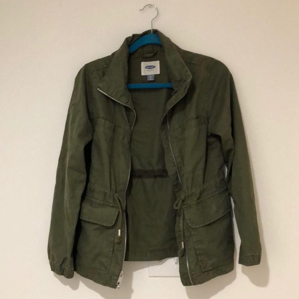 Army green jacket